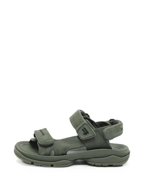 Balenciaga Pre-Owned Tourist flat sandals Green 1388849