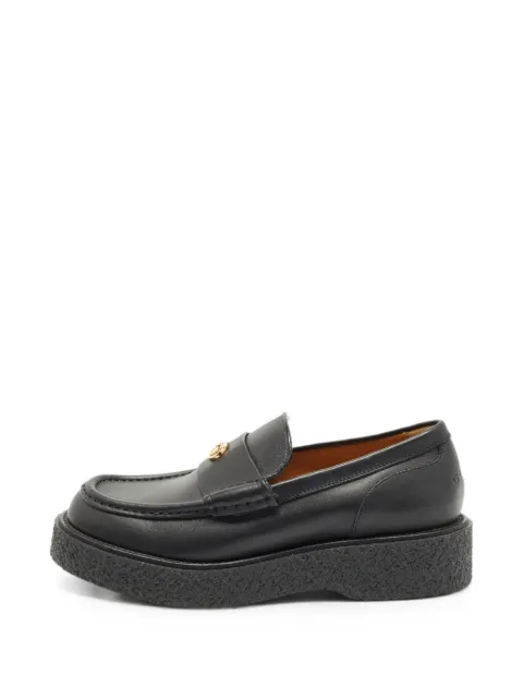 Gucci Pre-Owned Interlocking G loafers Black 1381229