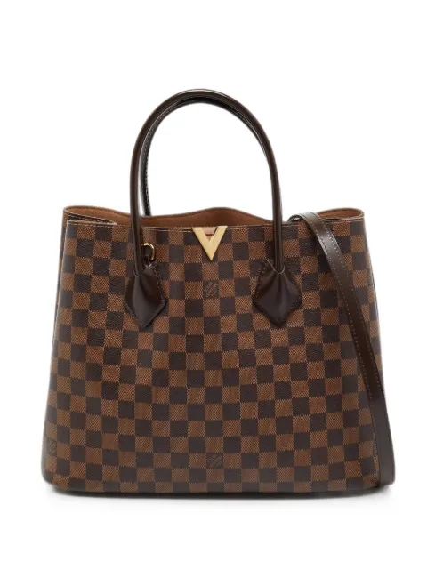 Louis Vuitton Pre-Owned 2015 Kensington V Damier Ebene handbag Brown 1393858