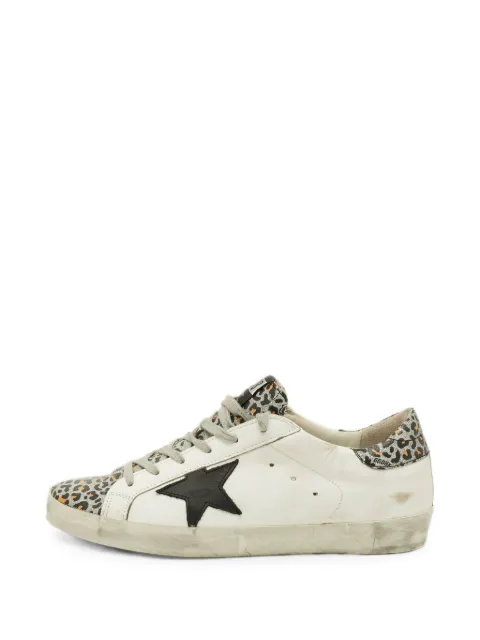 Golden Goose Superstar leopard-print sneakers White 1334865