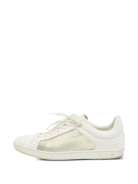 Louis Vuitton Pre-Owned Luxembourg Monogram sneakers White 1384004