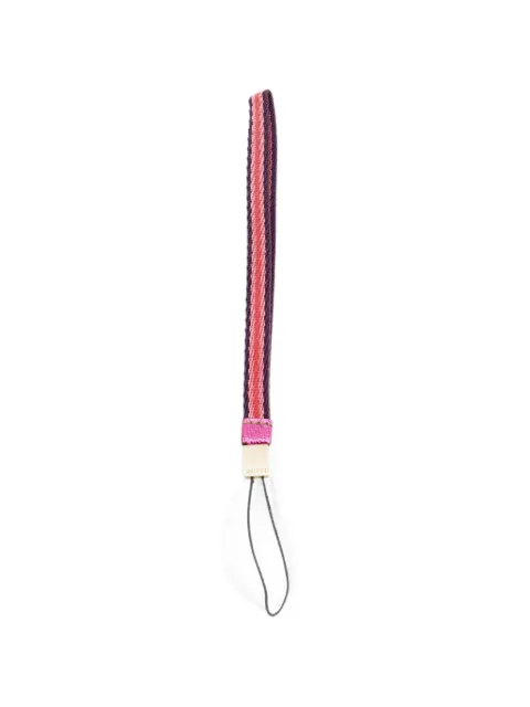 Gucci Pre-Owned striped phone strap Pink 1280729