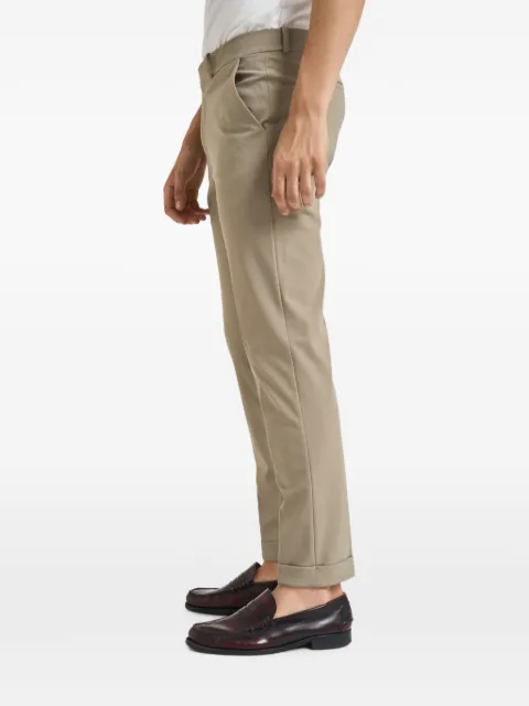 RRD button-fastening turn-up trousers Brown 2620087