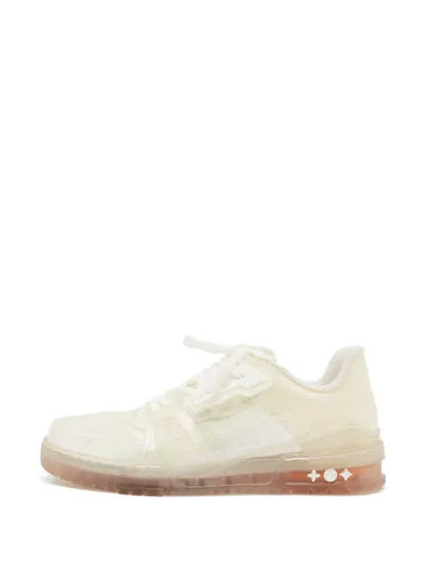 Louis Vuitton Pre-Owned LV Trainer transparent sneakers White 1376943
