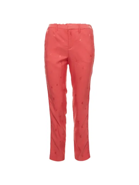 Zadig&Voltaire star-jacquard trousers Pink 1382898