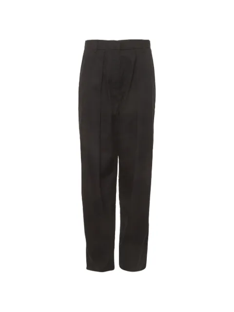 Magda Butrym pleated wide-leg trousers Black 1380173