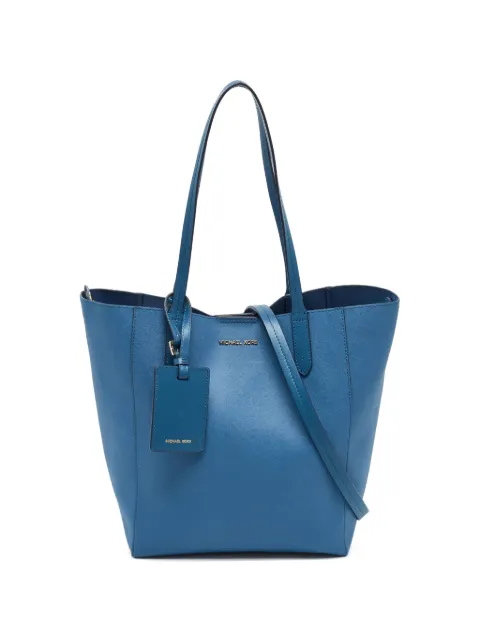 Michael Kors Vintage Penny leather tote bag Blue 1393333