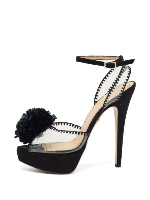 Charlotte Olympia Pomeline sandals Black 1399898