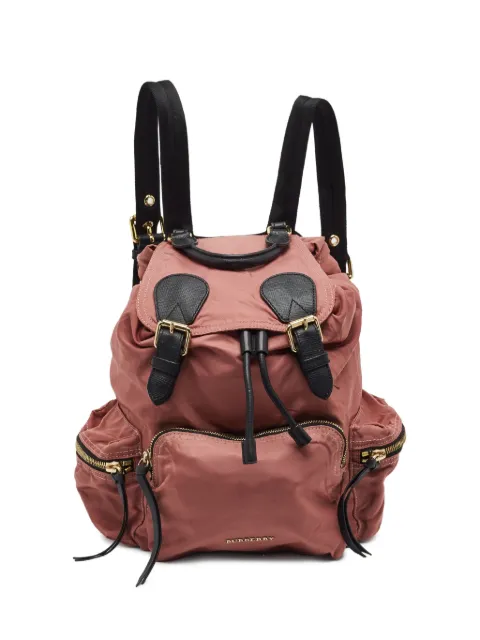 Burberry Pre-Owned Rucksack buckle-fastening backpack Pink 1392580
