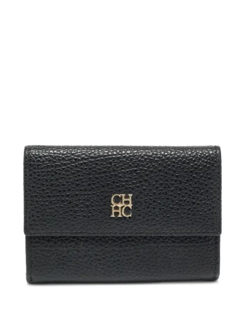 Carolina Herrera Vintage logo-detail wallet Black 1391634