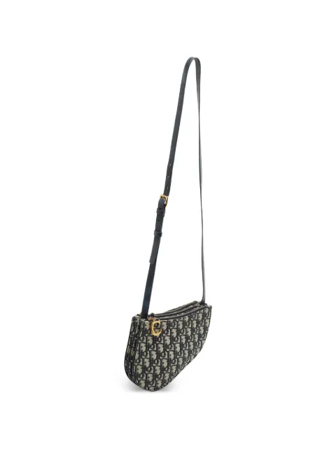 Christian Dior Pre-Owned 2019 Saddle cross body bag Blue 1383553