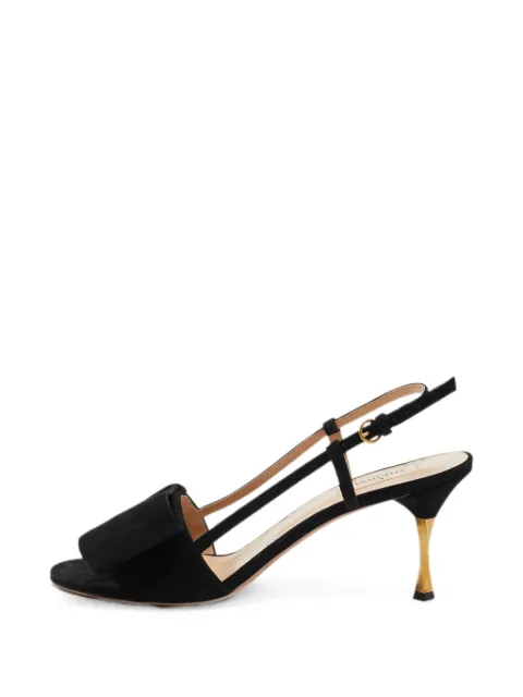 Valentino Garavani Pre-Owned ankle-strap heeled sandals Black 1388999