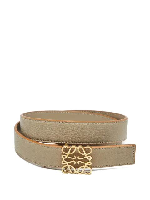 Loewe Pre-Owned Anagram reversible belt Neutrals 1386142
