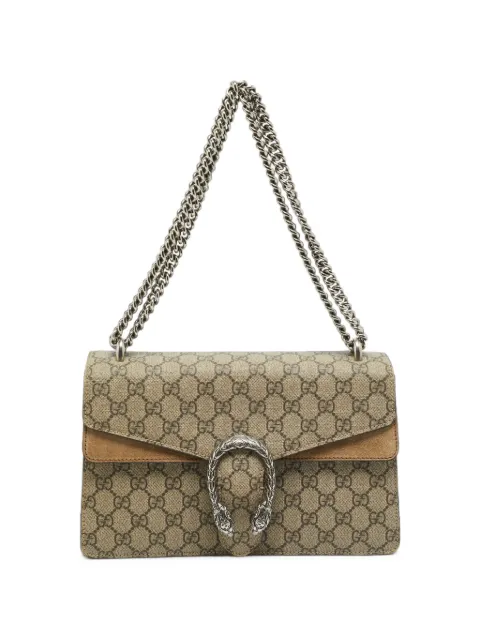 Gucci Pre-Owned Dionysus GG Supreme shoulder bag Neutrals 1386963