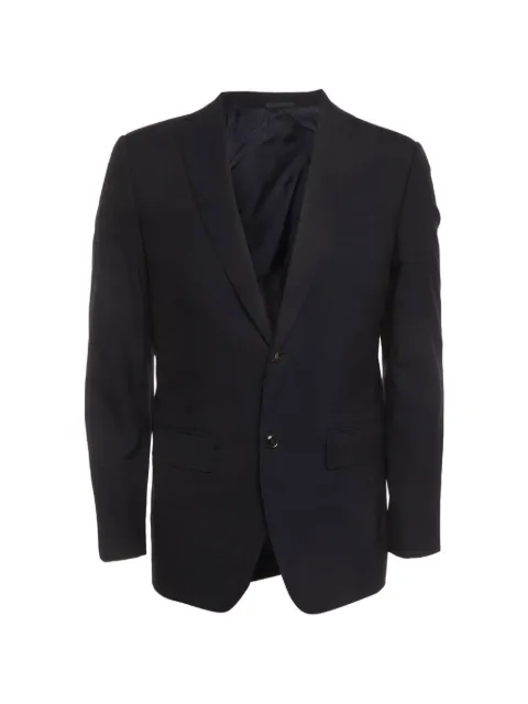 Louis Vuitton Pre-Owned single-breasted notch-lapel blazer Blue 1399588