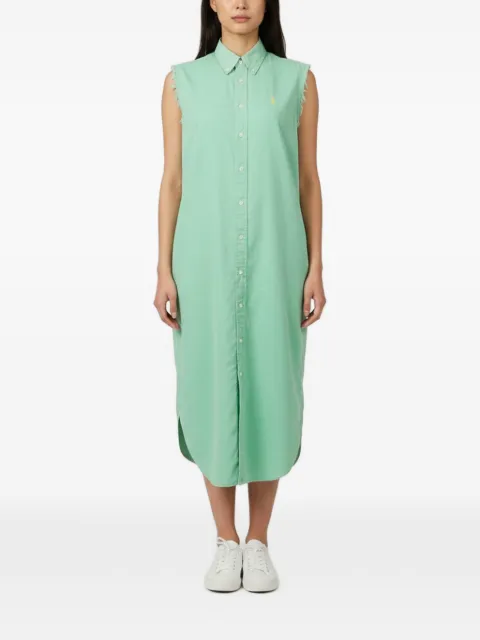Ralph Lauren Vintage button-front midi dress Green 1383725