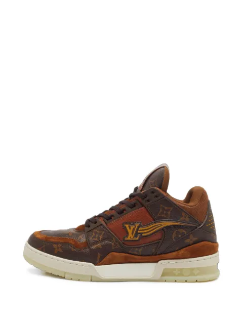 Louis Vuitton Pre-Owned LV Trainer monogram sneakers Brown 1376928
