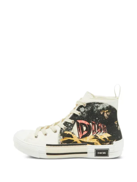 Christian Dior Pre-Owned B23 AsteroDior hihg-top sneakers White 1383281
