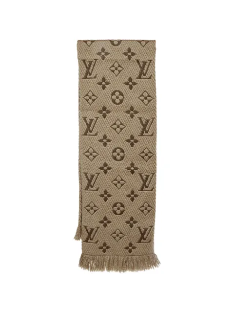 Louis Vuitton Pre-Owned Logomania Monogram scarf Neutrals 1392984