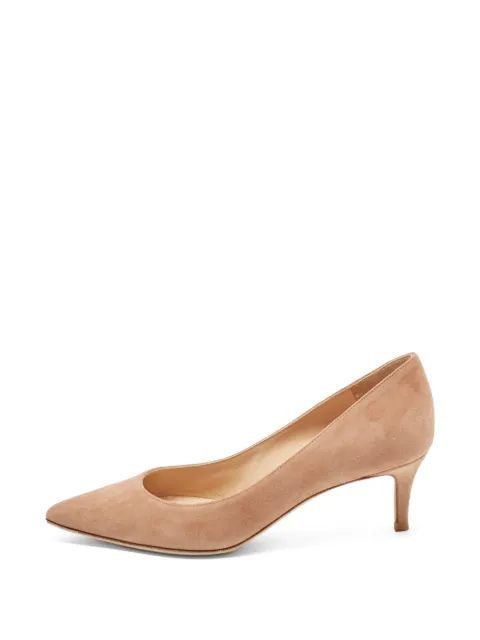 Gianvito Rossi Gianvito 105 pointed-toe pumps Neutrals 1386301