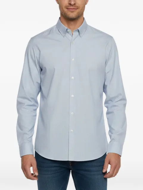 BOSS Elliott pinstripe-pattern shirt Blue 1383226