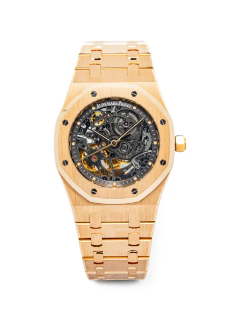 Audemars Piguet pre owned Royal Oak skeleton 39mm watch Grey 15305OR