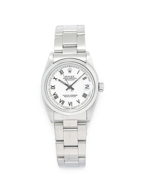 Rolex Datejust Roman Numeral 31mm watch White 68240
