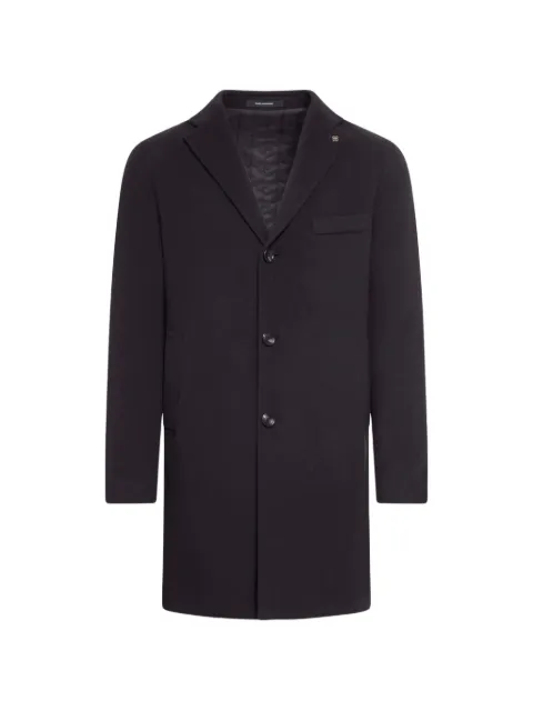 Tagliatore single-breasted wool coat Grey CSBM13XTRA350001UPER013