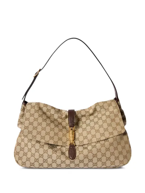Gucci Jackie Flap large crossbody bag Neutrals A005ZIFAGGX
