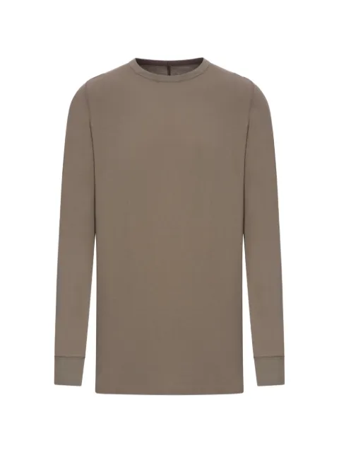 Rick Owens long-sleeved cotton jersey T-shirt Green RU02F4252JA