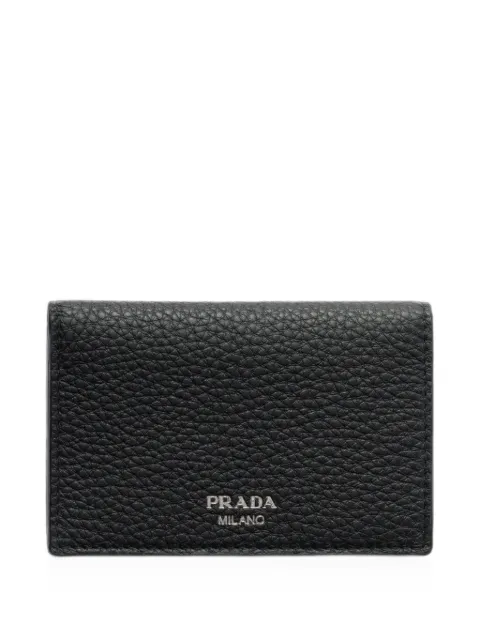 Prada leather card holder Black 2MC1012E9Z