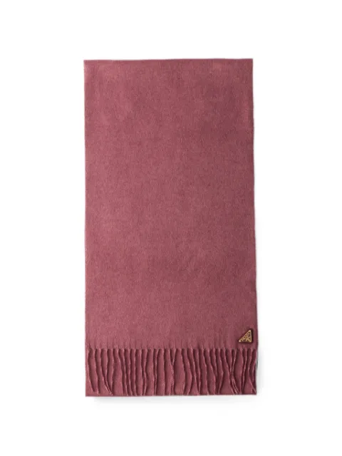 Prada silk and cashmere scarf Pink 1FS0652COP