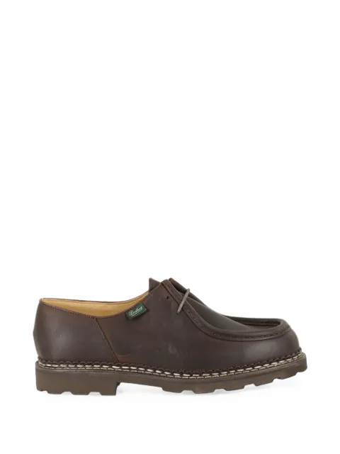 Paraboot Michael Marche II leather boat shoes Brown MICHAELMARCHEII099
