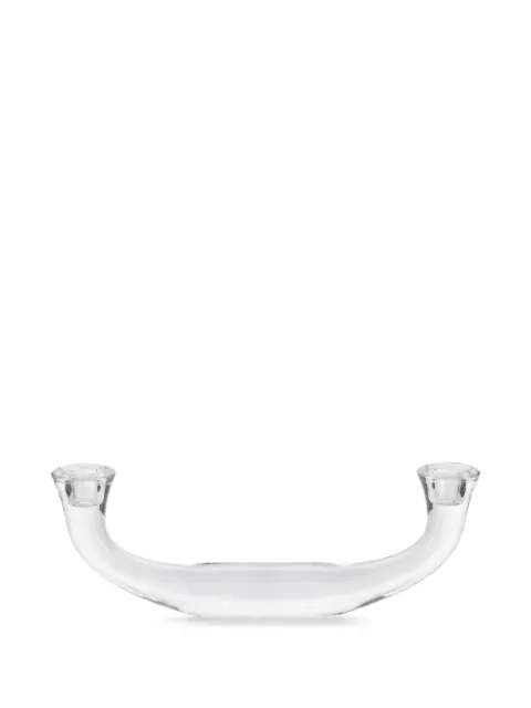 COLLEVILCA Gondola crystal candle holder White 00478024