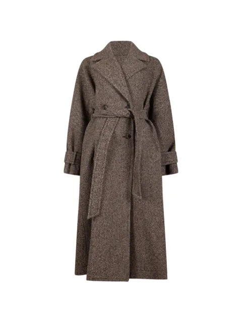 Weekend Max Mara double-breasted belted coat Brown 5016042600017