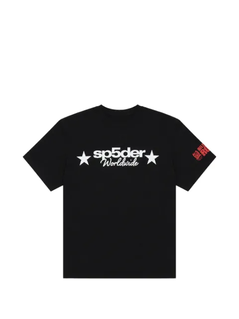 SP5DER x Travis Scott Rodeo Texas cotton T-shirt Black SP5DER587