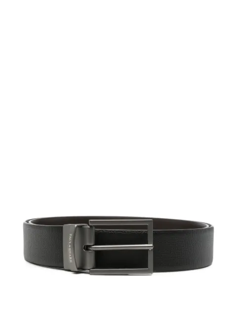 Paul & Shark grained leather belt Black 15316000