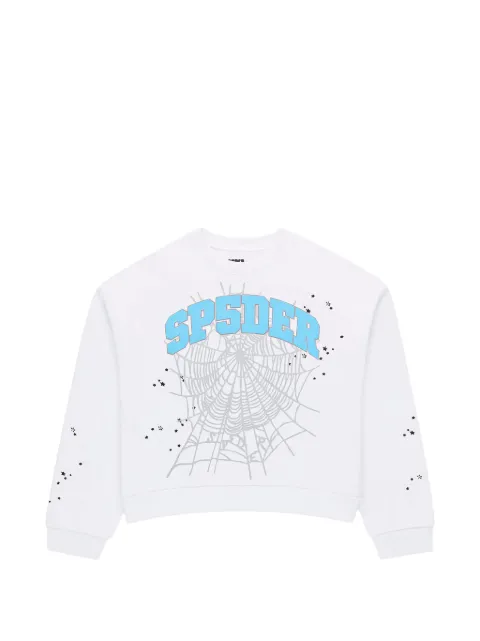 SP5DER Varsity Web sweatshirt White SP5DER589