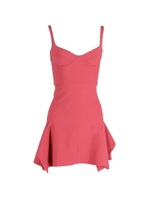 Dion Lee bustier flared dress Pink TONPUGBCL160279W