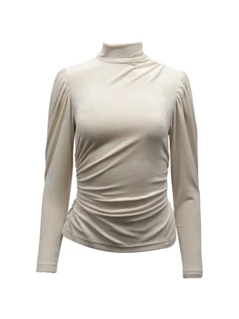 A.L.C. Joss ruched top Neutrals NAPPUGBCL167007W