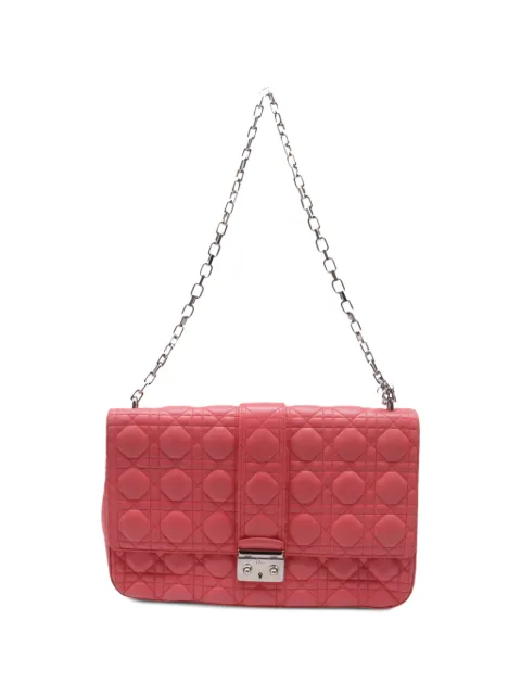 Christian Dior Pre-Owned Miss Dior quilted shoulder bag Pink GILTPUUSBA784121W