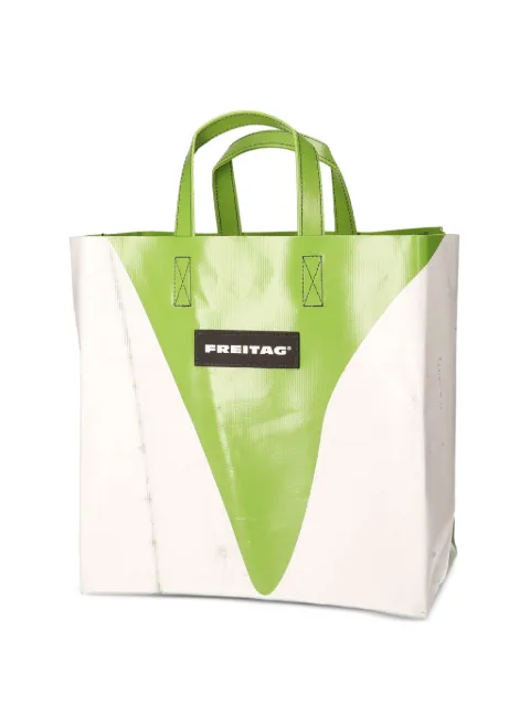 FREITAG Sonny logo-patch tote bag Green F250