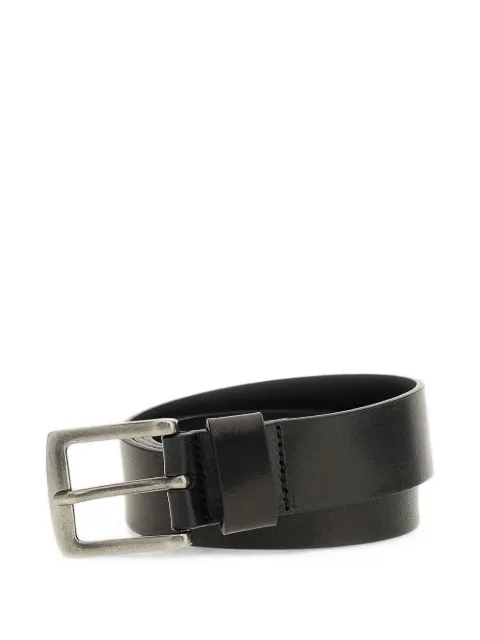 GUESS USA leather logo-plaque belt Black M5YZ12L0WO0