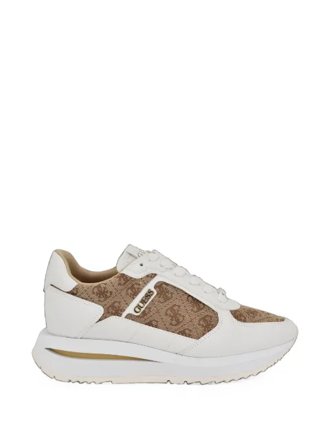 GUESS USA logo-print panelled sneakers White GWENERGY3