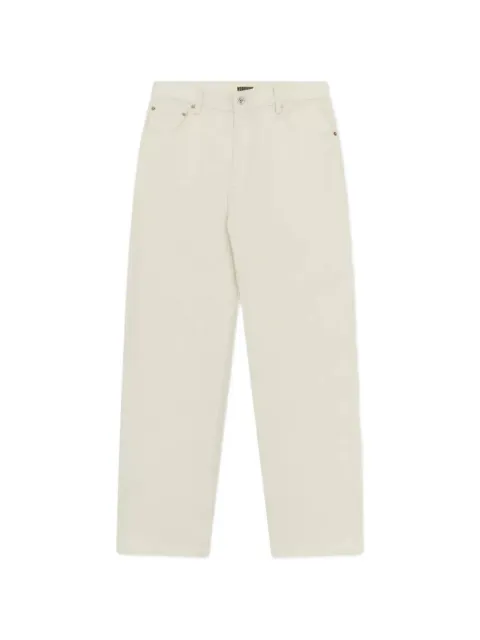 Woodbird Wbleroy tapered-fit twill trousers White 2416115