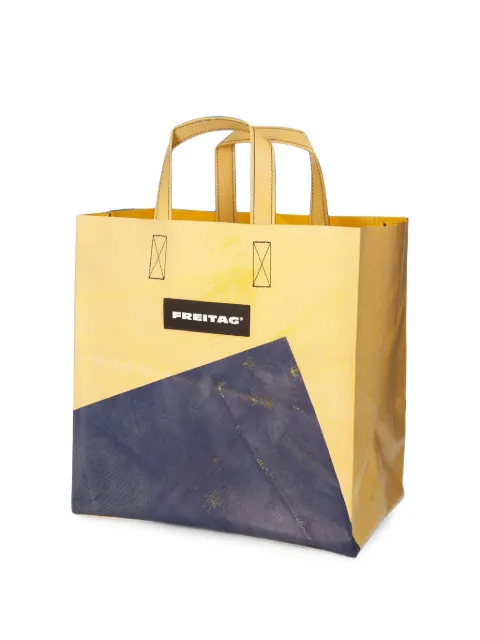 FREITAG Sonny logo-patch tote bag Yellow F250