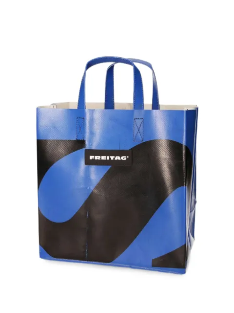 FREITAG logo-patch tote bag Blue F250