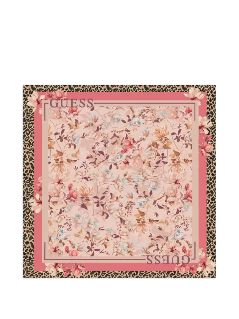 GUESS USA Bianca floral-print scarf Neutrals W5YZ03W0210