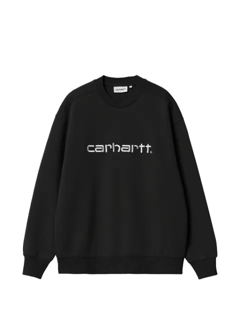 Carhartt WIP logo-embroidered sweatshirt Black I032694