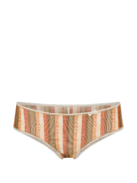 MOMONÌ Amaca striped briefs Orange 265MMOUN004265MO45
